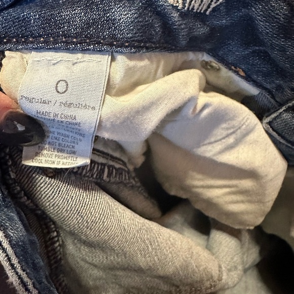 American Eagle woman’s stretch jeans skinny size 0 - Picture 3 of 5